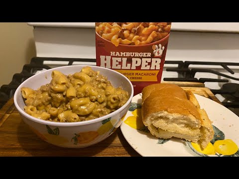 How To Make Hamburger Helper Cheeseburger Macaroni 2022 Step-by-Step