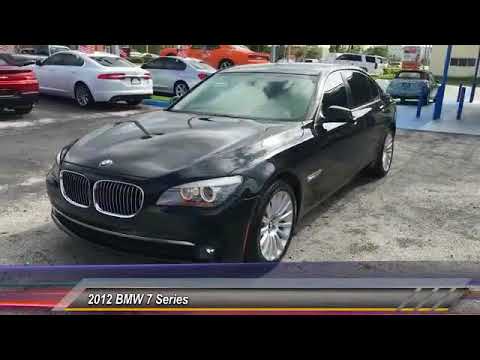 2012 BMW 7 Series Hollywood FL 2732AT