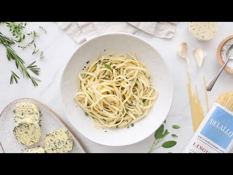 DeLallo Garlic & Herb Butter With Linguine