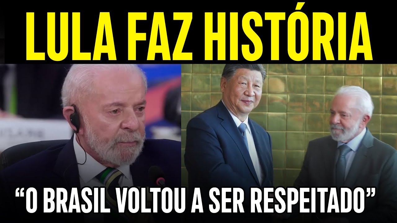 LULA É EXEMPLO MUNDIAL E VARREU BOLSONARO PARA O BRASIL VOLTAR A SER FELIZ DE NOVO!
