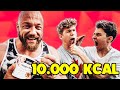 10.000 kcal in 2 Std! Lauch VS Bodybuilder Challenge