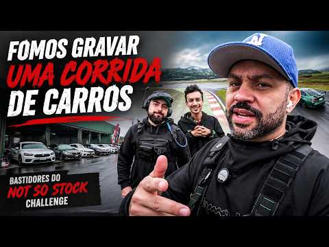 FOMOS GRAVAR UMA CORRIDA DE CARROS | Bastidores do Not So Stock Challenge