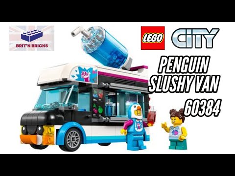 How to Build Lego city penguin slushy van build set 60384