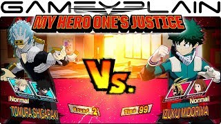 My Hero: One's Justice Gameplay - Shigaraki VS Midoriya