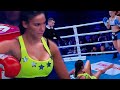 Women S Kickboxing Fight Esma HassHass A Handsome Victory Of Fight Queen