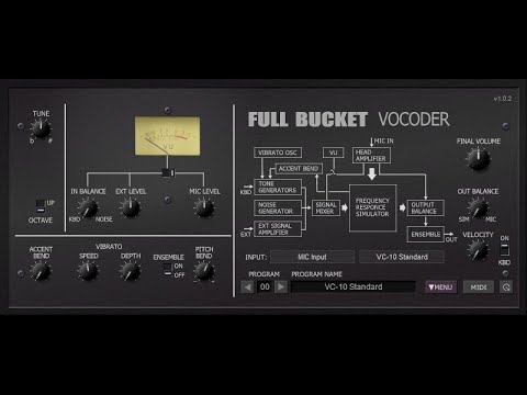 Full Bucket Vocoder FBVC Tutorial (using Reaper)