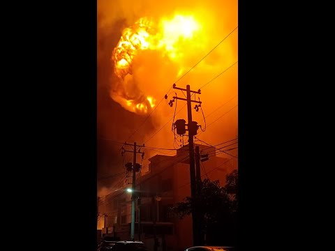 Massive explosion rocks Taiwan neighborhood
