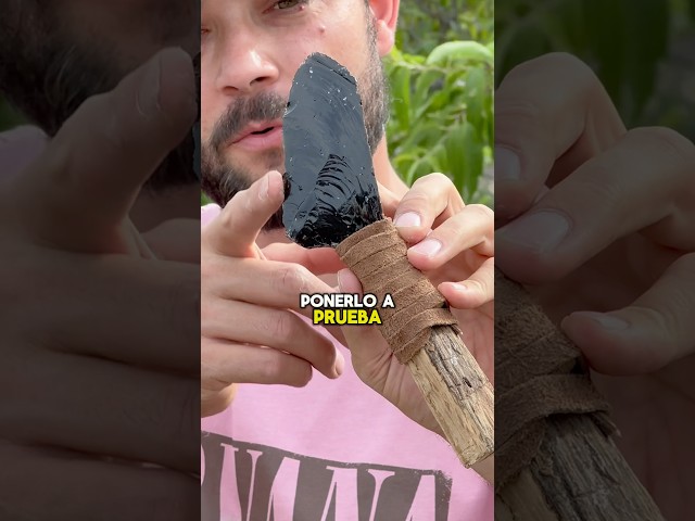 Vídeo relacionado con WAHOM Daga de obsidiana, Piedra curativa de protección de Cristal, Cuchillo Hecho a Mano, Regalos for Hombres, talismán mágico, Espada, Suministros de Bruja, Adornos