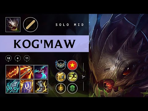 Kog'Maw Mid vs Jayce - VN Challenger Patch 25.23