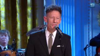 Arnold McCuller & Lyle Lovett perform "Funny How Time Slips Away" at Country Music