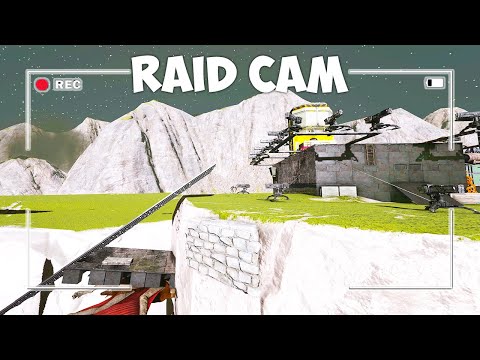 Ark Raid Cam - Valguero Raid Reminds Me Of The Old Days Of Raiding!!