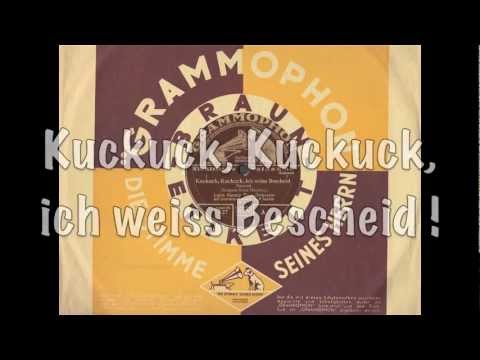 Lajos Barany T-O : Kuckuck, Ich weiss Bescheid ! [Foxtrot]