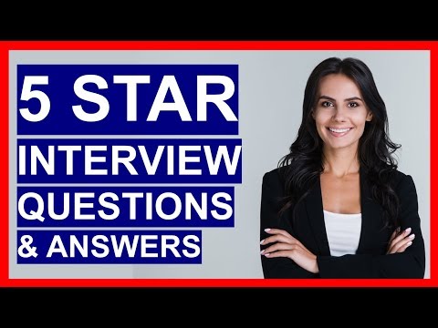 5つのSTAR面接の質問と回答!STARテクニックの使い方! (5 STAR Interview Questions and ANSWERS! How To Use The STAR Technique!)