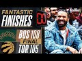 Drake Calls Final 8:04 CLOSE ENDING Celtics at Raptors ? | November 17, 2023