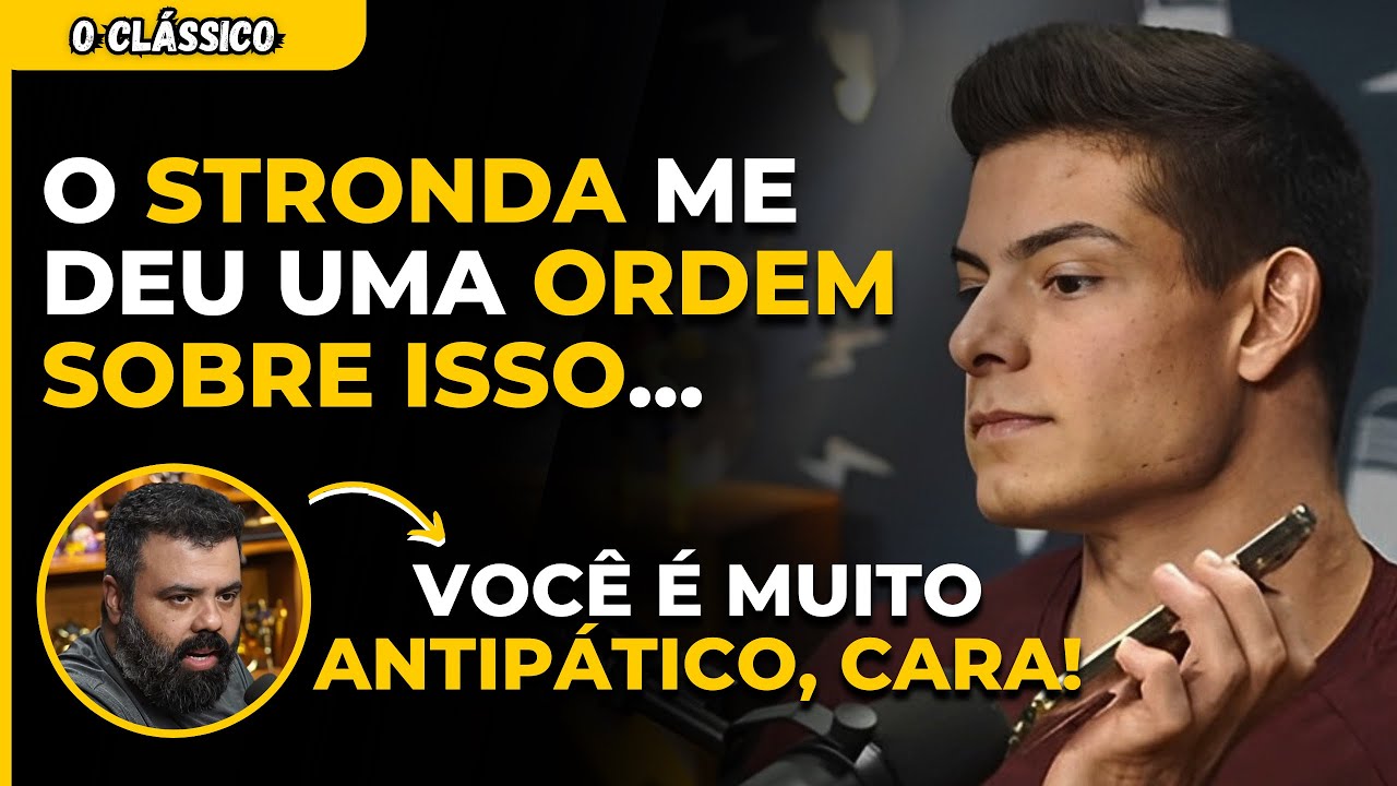 IGOR 3K se SENTE INCOMODADO e TENENTE BRENO recebe ORDEM para SORRIR DURANTE PODCAST | FLOW PODCAST
