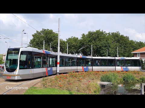 Cabinerit Tram Rotterdam Molenlaan - Heemraadsplein | Lijn 4 in 2023