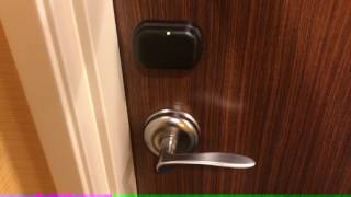 How to: best way to unlock a hotel door