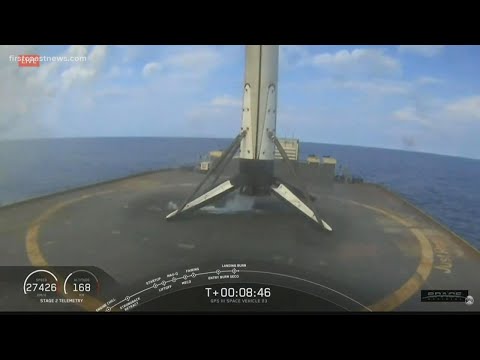SpaceX launches GPS satellite into space