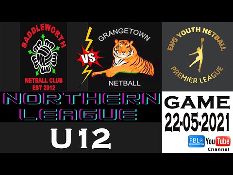 Saddleworth vs Grangetown. 22/05/21. ENG YNPL 20-21 R4. U12 Northern Netball League.