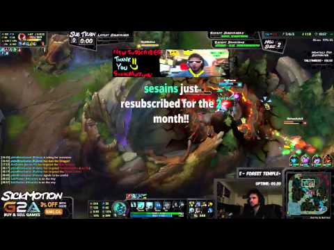 Hecarim GamePlay - Sickmotion as Hecarim vs Fiora Top