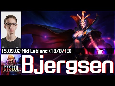 314. Bjergsen - 르블랑 하이라이트 / Leblanc Highlights