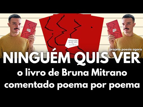 Ninguém quis ver: o livro de Bruna Mitrano comentado poema por poema