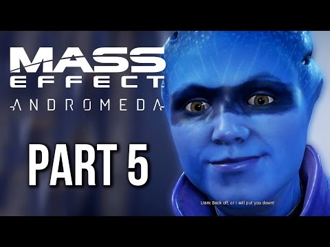 MASS EFFECT ANDROMEDA Gameplay Walkthrough Part 5 - CUSTOM FEMALE CHARACTER (no commentary)