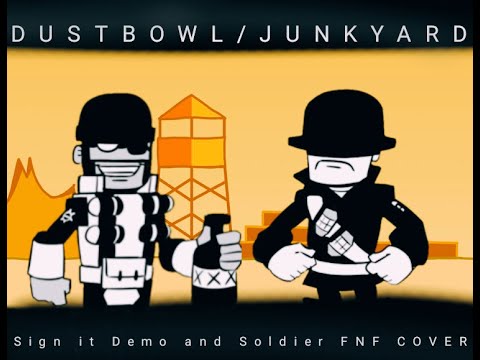 Dustbowl / Junkyard but  Demo and Soldier sing it [FNF TF2 COVER]