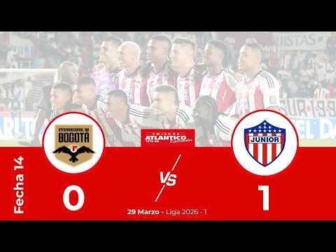 🔴 Inter de Bogóta Vs Junior - Liga BetPlay Fecha 14 - Domingo 29 de Marzo de 2026
