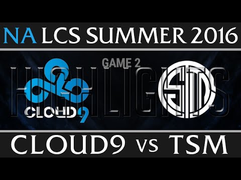 C9 vs TSM Game 2 Highlights - NA LCS Week 3 Day 1 Summer 2016 - Cloud 9 vs Team Solomid G2
