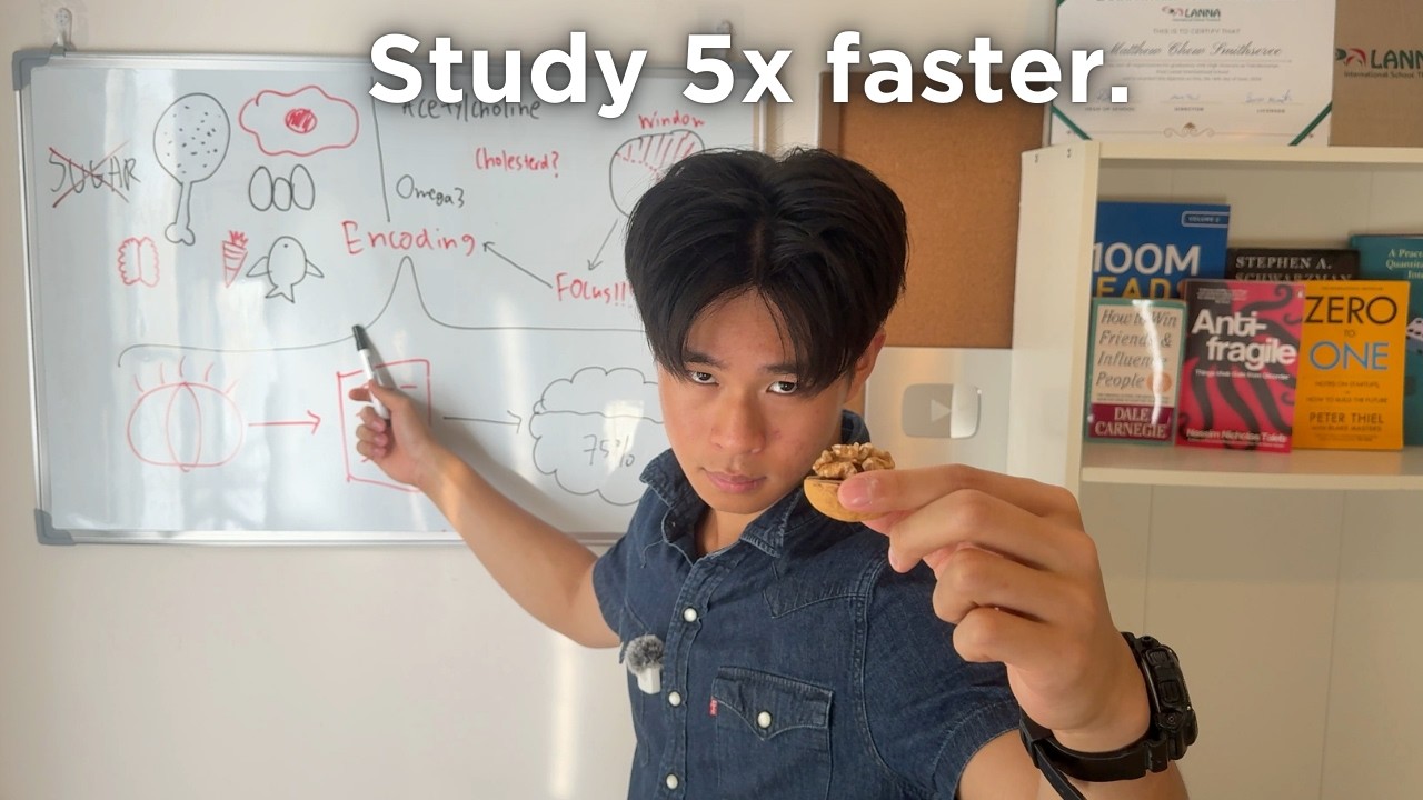 The Ultimate Diet To Help You Study 5x Faster