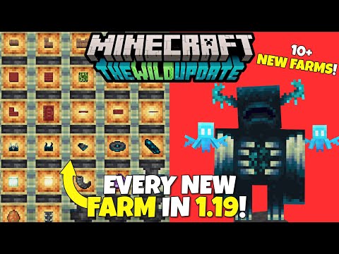 silentwisperer - How To FARM EVERYTHING New In 1.19! 10+ New Farms! Minecraft 1.19 Wild Update