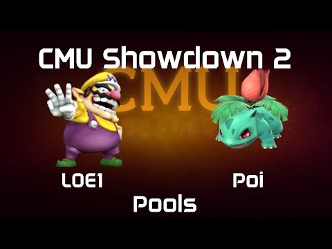 CMU Showdown 2 Pools  - LOE1 (Wario) vs. Poi (Ivysaur)