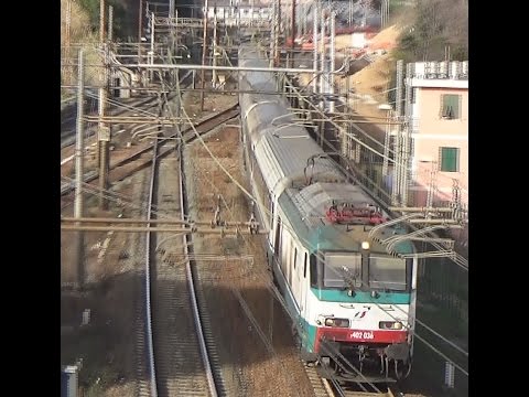 Transito passeggeri Doppio bivio Fegino succursale dei Giovi