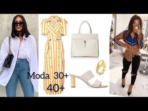 ASÍ VISTE UNA MUJER DE 40 AÑOS! OUTFITS PARA VESTIR ELEGANTE Y CASUAL | CÓMO VESTIR BIEN A LOS 40
