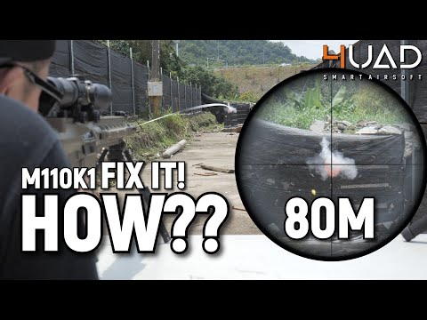 Get your gbb to shoot 80M | VFC M110K1 | The Better