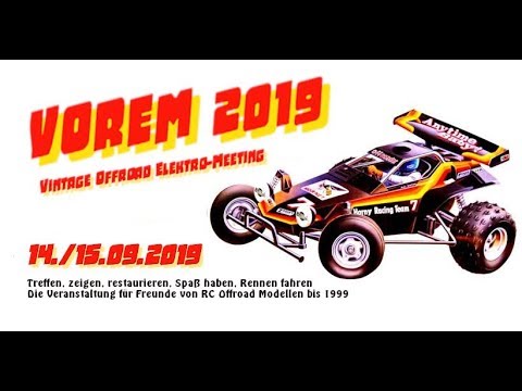 VOREM 2019 - Vintage Ofroad RC Race beim AMC Langenfeld