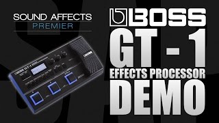 Video thumbnail for Boss GT-1 Guitar Effects Processor Demo Review w/ Tom Quayle by Sound Affects