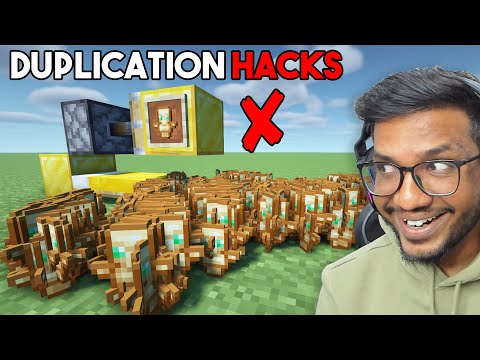 Testing Impossible Duplication Hacks In Minecraft