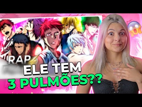 (ESSA MÚSICA FICOU INCRÍVEL!!) - React "SpeedLord 4 - KUROKO NO BASKET -   (Prod.@Sidney Scaccio)"