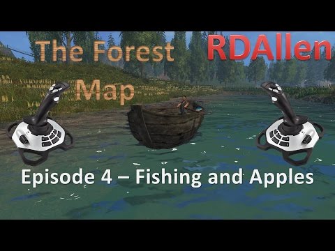 Farming Simulator 15 MP The Forest Map E4 - Fishing and Apples