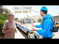 Asking Strangers To Paint THEIR Car
