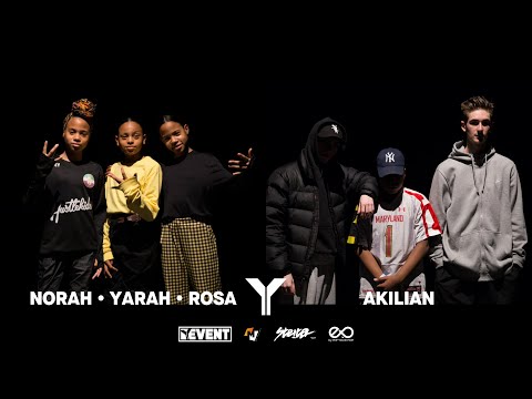 Young Battle 2k18 | 1/4 Final 3vs3 Hip Hop | Norah Yarah Rosa vs Akilian