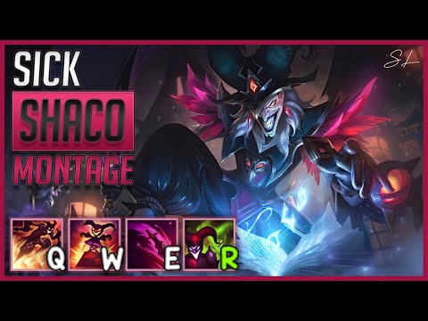 SHACO MONTAGE  | Shaco 100% calculated | High IQ Shaco | Pre - Season 11 |