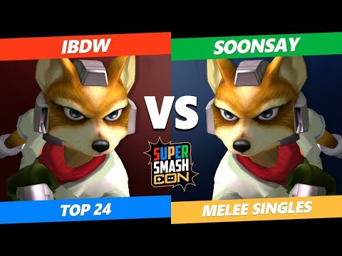 SSC 2019 SSBM - iBDW (Fox) Vs. Soonsay (Fox) Smash Melee Tournament Losers Top 24