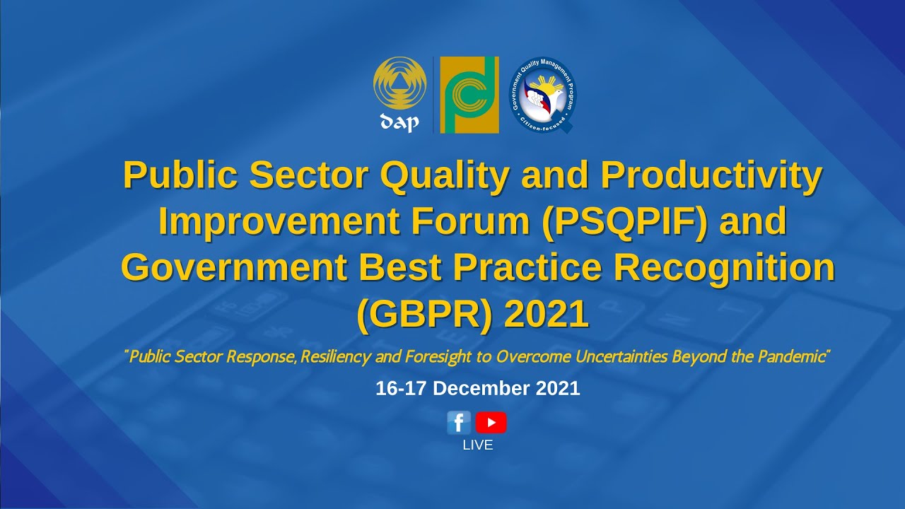 Government Best Practice Recognition (GBPR)