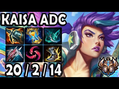 Kaisa vs Varus [ QUADRA KILL ] ADC- Korea Challenger Patch 11.10 ✔️