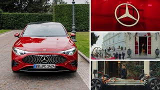 All-New Mercedes-Benz CLA // Futuristic Luxury Meets Rome!