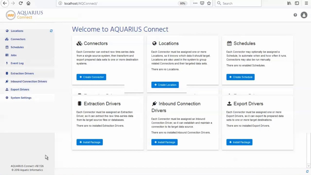 AQUARIUS Connect - Installation