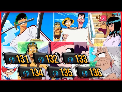FILLERS DE ONE PIECE (RESUMO ONE PIECE EP 131 À 136)